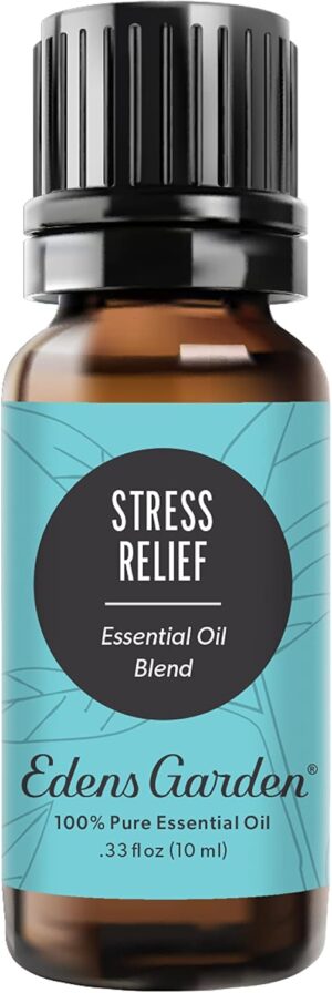 Edens Garden Stress Relief Essential Oil Blend- 100% Pure Premium Grade, Undiluted, Natural, Therapeutic, Aromatherapy, The Best for Diffusing, Skin, Candle, Humidifiers 10 ml (.33 fl oz) Edens Garden Stress Relief Essential Oil Blend- 100% Pure Premium Grade, Undiluted, Natural, Therapeutic, Aromatherapy, The Best for Diffusing, Skin, Candle, Humidifiers 10 ml (.33 fl oz)
