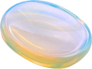 Opalite Worry Stone Crystals and Healing Stones – Worry Stones for Stress Relief Gifts – Piedra Crystal Fidget for Meditation, Relaxation – Unique Stocking Stuffers and Birthday Gifts for Women, Men Opalite Worry Stone Crystals and Healing Stones – Worry Stones for Stress Relief Gifts – Piedra Crystal Fidget for Meditation, Relaxation – Unique Stocking Stuffers and Birthday Gifts for Women, Men