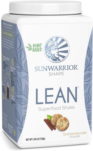 Meal Replacement Shake Vegan Protein Superfood Shake Meal Replacement Organic Protein Supplement | Gluten Free Non-GMO Dairy Free Sugar Free Low Carb Plant Based Protein | Snickerdoodle 20 Servings | Shape Lean by Sunwarrior Meal Replacement Shake Vegan Protein Superfood Shake Meal Replacement Organic Protein Supplement | Gluten Free Non-GMO Dairy Free Sugar Free Low Carb Plant Based Protein | Snickerdoodle 20 Servings | Shape Lean by Sunwarrior