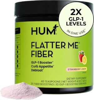 Flatter Me Fiber GLP-1 Booster – Prebiotic Fiber & Enzyme Supplement for Weight Support, Reduce Bloating, Double GLP-1 Levels, Digestive & Gut Health for Women & Men (10-GLP-1/20-Fiber Servings) Flatter Me Fiber GLP-1 Booster – Prebiotic Fiber & Enzyme Supplement for Weight Support, Reduce Bloating, Double GLP-1 Levels, Digestive & Gut Health for Women & Men (10-GLP-1/20-Fiber Servings)
