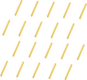 NUOBESTY 20 Pack Ice Sticks Mirror Finish DIY Popsicle Sticks Essential for Baking Parties NUOBESTY 20 Pack Ice Sticks Mirror Finish DIY Popsicle Sticks Essential for Baking Parties