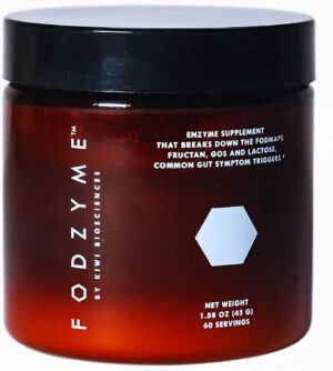 FODZYME 60 Dose Home Kit – Effective Relief from Bloating, Gassiness, Constipation, Diarrhea, Abdominal Pain – Digestive Enzymes for Onion, Garlic, Bread, Beans, Legumes, Dairy FODZYME 60 Dose Home Kit – Effective Relief from Bloating, Gassiness, Constipation, Diarrhea, Abdominal Pain – Digestive Enzymes for Onion, Garlic, Bread, Beans, Legumes, Dairy