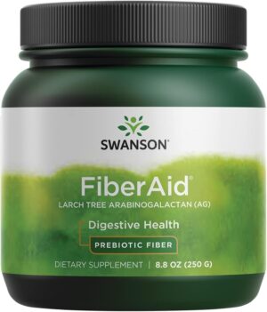 Swanson FiberAid – Larch Tree Arabinogalactan (AG) Powder – Fiber Drink Mix Promoting Digestive Health and Supports Gastrointestinal Health – (8.8oz) Swanson FiberAid – Larch Tree Arabinogalactan (AG) Powder – Fiber Drink Mix Promoting Digestive Health and Supports Gastrointestinal Health – (8.8oz)