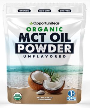 Organic MCT Oil Powder – Unflavored | Pure MCT Powder from Organic Coconuts | Keto-Friendly, Easy to Mix, No Fillers | Boost Energy, Focus & Metabolism | 1 Month Supply Organic MCT Oil Powder – Unflavored | Pure MCT Powder from Organic Coconuts | Keto-Friendly, Easy to Mix, No Fillers | Boost Energy, Focus & Metabolism | 1 Month Supply
