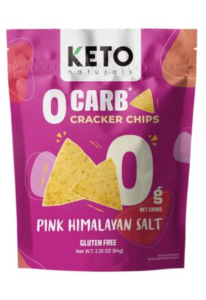 Keto crackers zero/low carb no sugar (Sea Salt) delicious crackers gluten free healthy for adults and kids (3 Packs) snack Keto friendly snack from Keto Naturals
