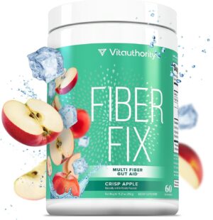 Fiber Supplement Colon Cleanse Prebiotic Powder Detox | Colon Cleanse Detox for Women | Digestive Health Regularity Satiety & Bloating Relief for Women Gut Cleanser & Powder Apple Flavored 60 Servings Fiber Supplement Colon Cleanse Prebiotic Powder Detox | Colon Cleanse Detox for Women | Digestive Health Regularity Satiety & Bloating Relief for Women Gut Cleanser & Powder Apple Flavored 60 Servings