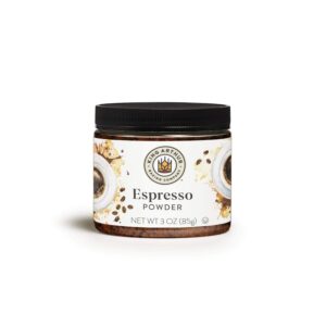 King Arthur Espresso Powder: Premium Baking Extract for Rich Chocolate Flavoring, 3 oz Reusable Jar, Kosher Certified – Enhance Your Desserts with Instant Coffee Intensity King Arthur Espresso Powder: Premium Baking Extract for Rich Chocolate Flavoring, 3 oz Reusable Jar, Kosher Certified – Enhance Your Desserts with Instant Coffee Intensity