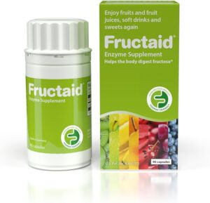 Enzyme Supplement – 90 Capsules, so That You can Enjoy Fruits, Fruit Juices, Soft Drinks, and Sweets Again, Dietary Supplement, Gluten-Free, Lactose-Free Enzyme Supplement – 90 Capsules, so That You can Enjoy Fruits, Fruit Juices, Soft Drinks, and Sweets Again, Dietary Supplement, Gluten-Free, Lactose-Free