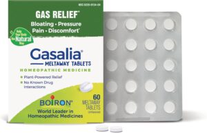 Boiron Gasalia Tablets for Relief from Gas Pressure, Abdominal Pain, Bloating, and Discomfort – 60 Count Boiron Gasalia Tablets for Relief from Gas Pressure, Abdominal Pain, Bloating, and Discomfort – 60 Count