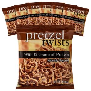 Weight Loss Systems Protein Pretzel Twists, 12g Protein, Low Calorie, Low Fat, Low Carb, High Fiber, Kosher, KETO Diet Friendly, Ideal Protein Compatible, 7 Single Serving Bags Weight Loss Systems Protein Pretzel Twists, 12g Protein, Low Calorie, Low Fat, Low Carb, High Fiber, Kosher, KETO Diet Friendly, Ideal Protein Compatible, 7 Single Serving Bags