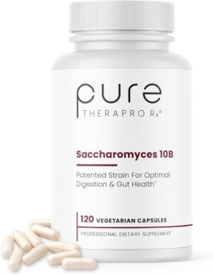 Saccharomyces 10B – Saccharomyces Boulardii, 10 Billion CFU Per Serving, Patented Strain: Lynside CNCM I-3799, Probiotic Capsules, Probiotics for Men and Women – 120 Count Saccharomyces 10B – Saccharomyces Boulardii, 10 Billion CFU Per Serving, Patented Strain: Lynside CNCM I-3799, Probiotic Capsules, Probiotics for Men and Women – 120 Count
