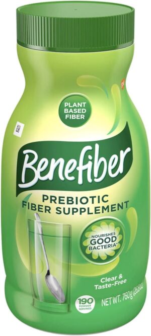 Benefiber Fiber Supplement – 760g 190 Servings