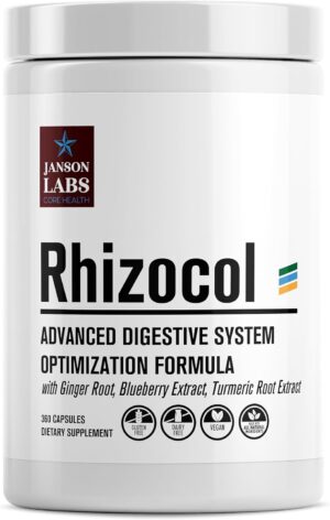 Rhizocol – Crohn’s and Colitis Supplement | Inflammatory Bowel Issues Resulting from GI Tract Inflammation | Supports Gut Health – IBD – UC – CD – IBS – Patented – All Natural Rhizocol – Crohn’s and Colitis Supplement | Inflammatory Bowel Issues Resulting from GI Tract Inflammation | Supports Gut Health – IBD – UC – CD – IBS – Patented – All Natural