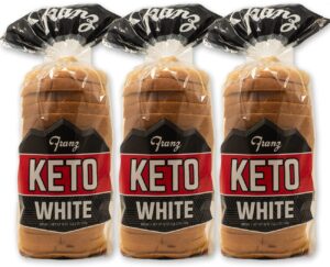 Keto Bread, ONLY 1 Net Carb Per Serving, 3 Loaves for your Keto Diet