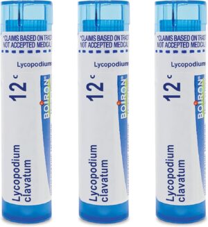 Boiron Lycopodium Clavatum 12C Homeopathic Medicine for Digestive Relief – Pack of 3 (240 Pellets) Boiron Lycopodium Clavatum 12C Homeopathic Medicine for Digestive Relief – Pack of 3 (240 Pellets)