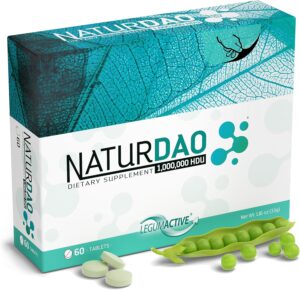 NATURDAO – 1,000,000 HDU – DAO Enzyme Supplement – Histamine Block – Diamine Oxidase – Food Intolerance – 60 Tablets