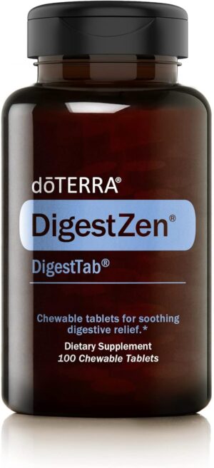 doTERRA DigestZen DigestTab – 100 Chewable Tablets