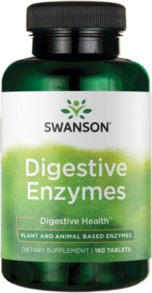 Swanson Digestive Enzymes 180 Tabs Swanson Digestive Enzymes 180 Tabs