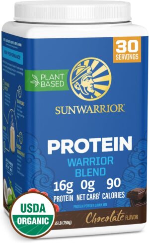 Organic Plant Based Protein Powder | Vegan Organic Protein Powder Chocolate Flavored with BCAA Amino Acids & Hemp Seed Pea Blend | Non-GMO Soy Dairy Filler & Gluten Free (Chocolate, 30 Servings) Organic Plant Based Protein Powder | Vegan Organic Protein Powder Chocolate Flavored with BCAA Amino Acids & Hemp Seed Pea Blend | Non-GMO Soy Dairy Filler & Gluten Free (Chocolate, 30 Servings)