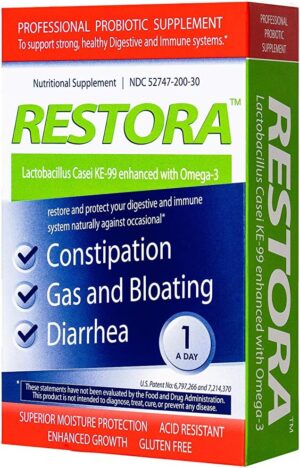 Probiotic Supplement -Immunity Booster-Patented probiotic w|Omega 3, Gut Health Stabilizer Increases Resistance to Infectious Diseases -Calms Inflammation Probiotic Supplement -Immunity Booster-Patented probiotic w|Omega 3, Gut Health Stabilizer Increases Resistance to Infectious Diseases -Calms Inflammation