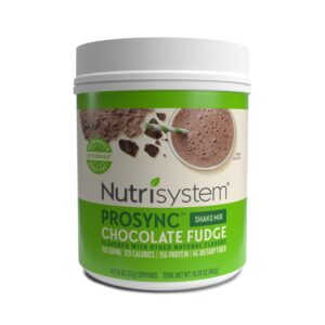 Nutrisystem ProSync Chocolate Meal Replacement Protein Shake Mix – 14 Servings Nutrisystem ProSync Chocolate Meal Replacement Protein Shake Mix – 14 Servings