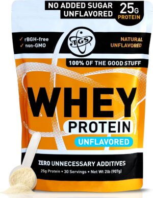 Whey Protein Powder Unflavored, Unsweetened, Keto Friendly – 2lb – Low Carb, Low Calorie, No Soy, Made in USA Whey Protein Powder Unflavored, Unsweetened, Keto Friendly – 2lb – Low Carb, Low Calorie, No Soy, Made in USA