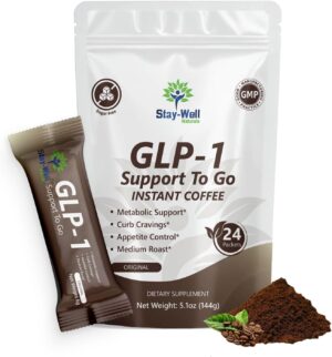 Slim Coffee GLP-1 Supplement | GLP 1 Booster to Control Appetite and Cravings | Great Tasting Metabolic Support – Coffee Bean Extract, Green Tea, Yerba Mate (Regular) Slim Coffee GLP-1 Supplement | GLP 1 Booster to Control Appetite and Cravings | Great Tasting Metabolic Support – Coffee Bean Extract, Green Tea, Yerba Mate (Regular)