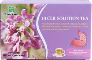 Wins Town Ulcer Solution Tea, Regulate Gastritis, Stomachache and Various Stomach Discomfort, 20 Teabags